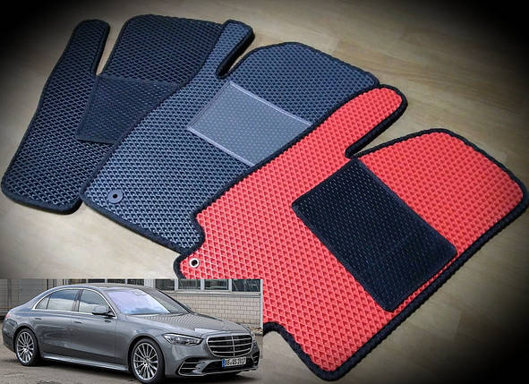Килимки ЕВА в салон Mercedes S-Class W223 '20-, фото 1