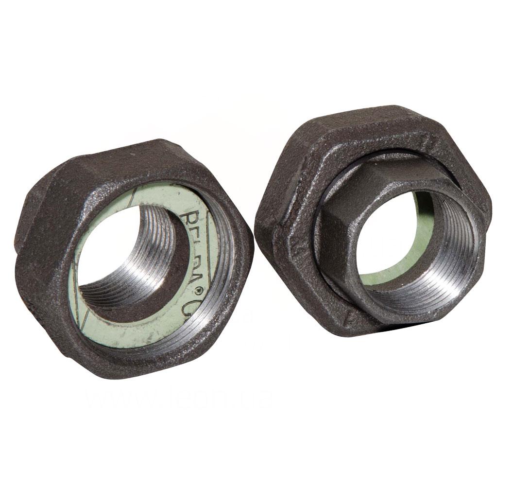 Комплект гайок для насоса Berg Montana DN 1 1/2"x1" ВВ з білого чавуну (Іспанія) C4201057, фото 1