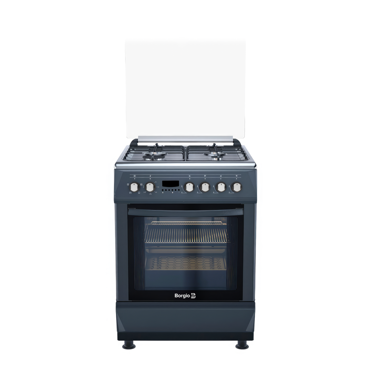 Плита комбінована Borgio GE 640Gr GCBLDF (cast iron)