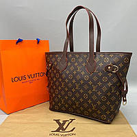 Женская кожаная сумка шопер Louis Vuitton Луи Витон