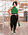 Штани жіночі літні тонкі віскоза вкорочені з кишенями звужені великих розмірів батал 46-56 арт 56, фото 3
