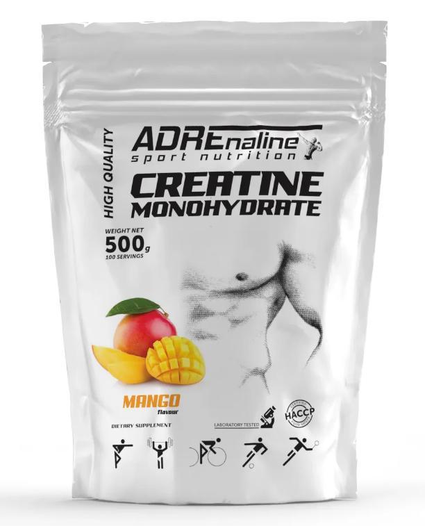 Креатин ADRENALINE CREATINE 500 грамів зі смаковими добавками, фото 1