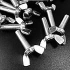 DIN 316 A Гвинт барашек американська форма цинк, фото 2