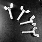 DIN 316 A Гвинт барашек американська форма цинк, фото 3