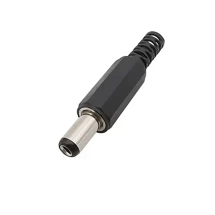 Роз'єм DC Power, Male 5.5x2.1 мм. Штекер живлення тато., фото 1