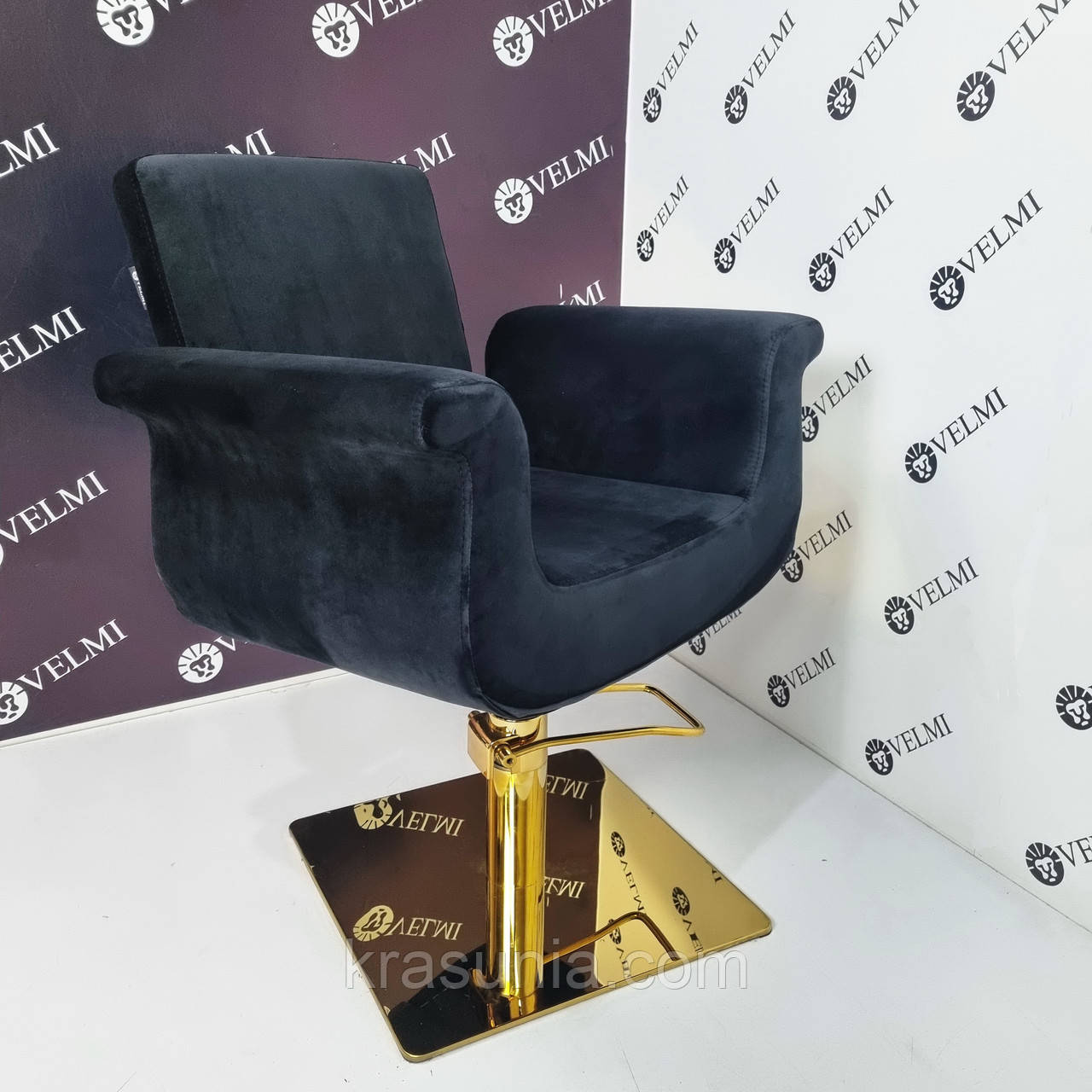 Перукарське крісло Diva Gold, фото 1