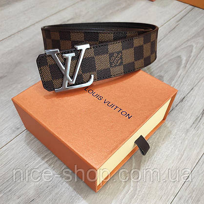 Ремінь Louis Vuitton шкіряний, фото 4