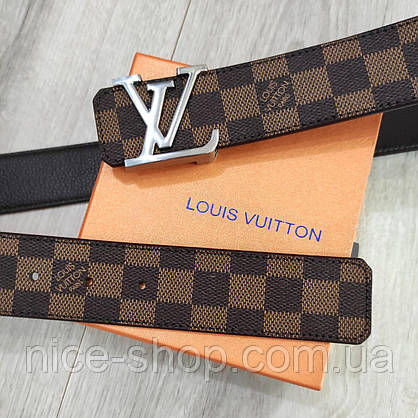 Ремінь Louis Vuitton шкіряний, фото 6