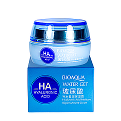 Крем для обличчя омолоджуючий Bioaqua Water Get HA з гіалуроновою кислотою BQY3955