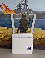 4G роутер ZTE MF253v з двома антенами 8dBi (LAN, SMA)