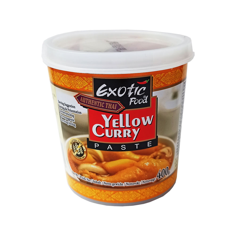 Паста каррі Жовта 400 гр. Exotic Food Таїланд