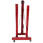 Кран підкатний для зняття двигуна 2т VIKTEC VT05037, фото 4