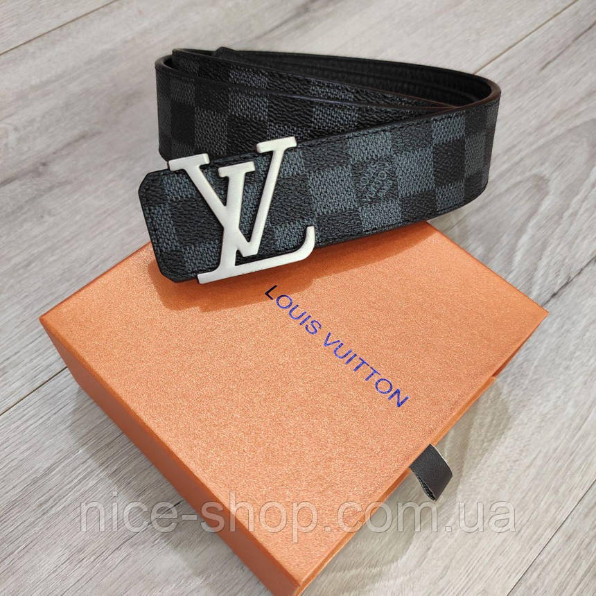 Ремінь Louis Vuitton шкіряний, фото 1