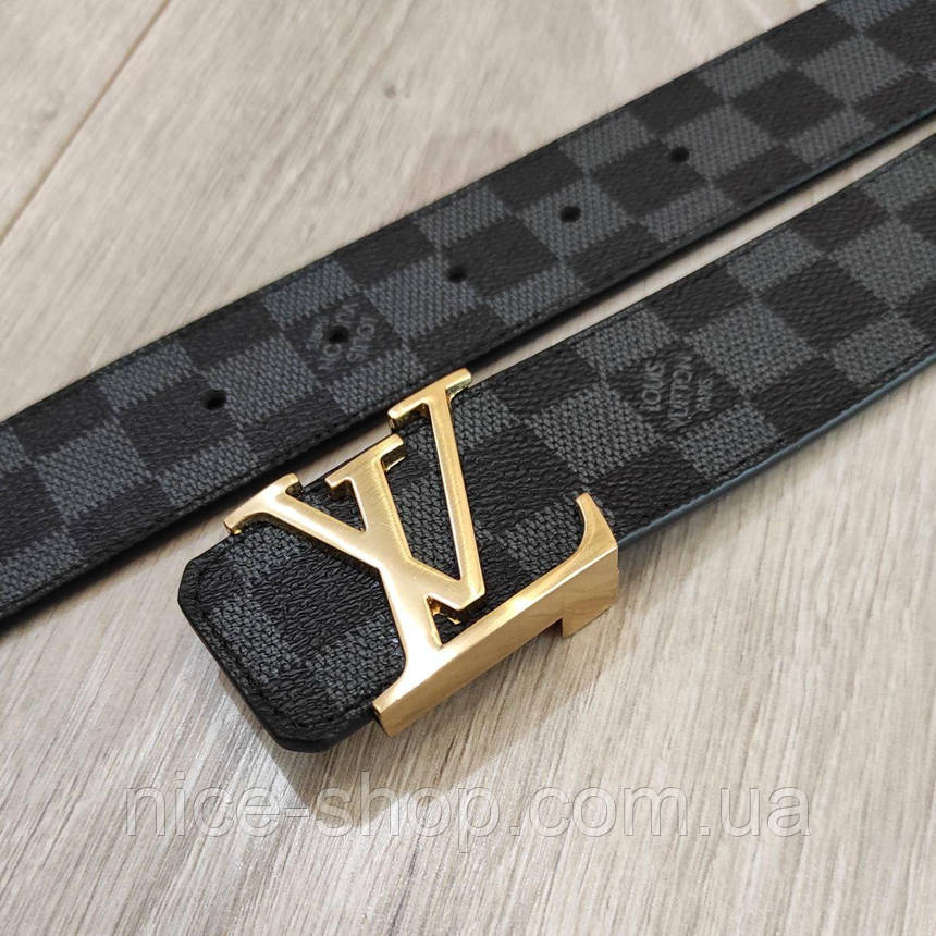 Ремінь Louis Vuitton шкіряний, фото 1