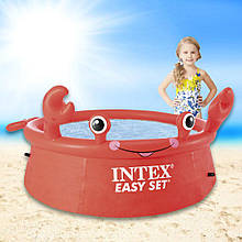 Сімейний басейн Intex 26100 Краб Crab Easy Set, 880 л  (IGR24)
