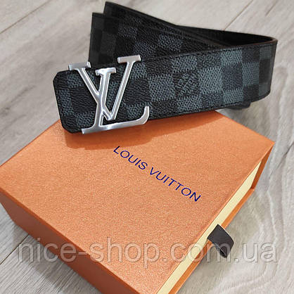 Ремінь Louis Vuitton шкіряний, фото 3