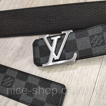 Ремінь Louis Vuitton шкіряний, фото 5