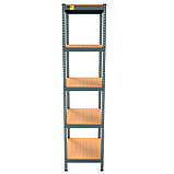 Металевий стелаж MRL-2100 (40x450) чорний, фото 2