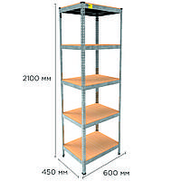 Металевий стелаж MRL-2100 ( 600x450) оцинкований