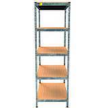 Металевий стелаж MRL-2100 ( 600x600) оцинкований, фото 2