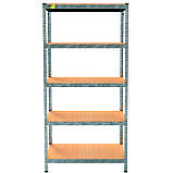 Металевий стелаж MRL-2100 ( 900x300) оцинкований, фото 2