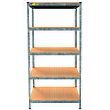 Металевий стелаж MRL-2400 ( 900x450) оцинкований, фото 2