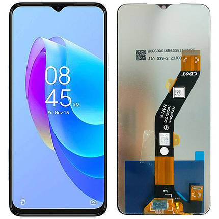 Дисплей + сенсор для Tecno Spark 10 / 10С (Kl5q/KI5k) Black, фото 1