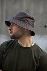 Панама чоловіча жіноча baze літня графіт панамка на літо універсальна повсякденна