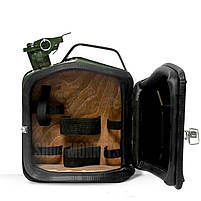 Каністра міні бар з вашим принтом Оригінальний подарунок другові автовласнику автолюбителю для гаража, фото 3