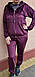 Жіночий костюм із м'якого велюру великі, фото 7