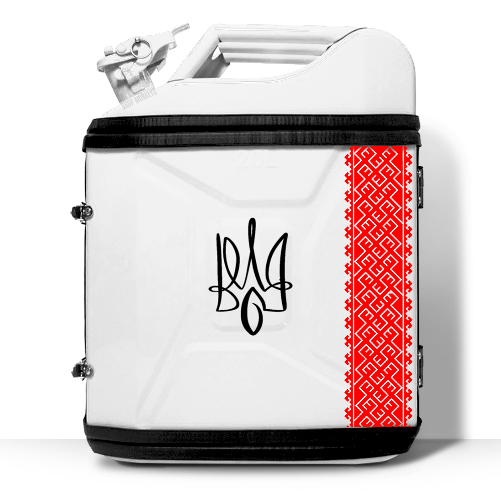 Каністра міні бар з вашим принтом Оригінальний подарунок другові автовласнику автолюбителю для гаража, фото 1