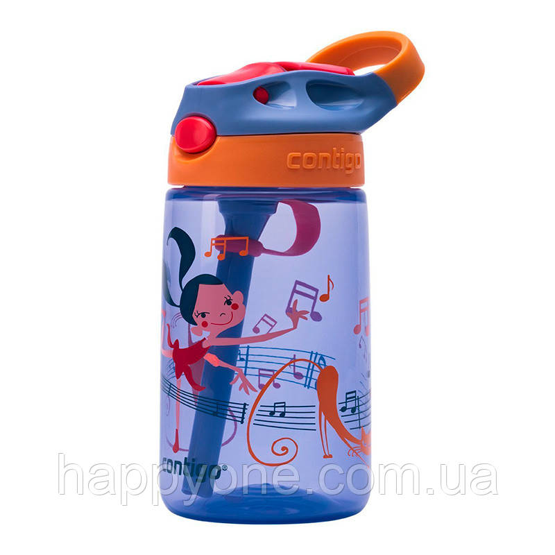 Дитяча пляшка для води Contigo Gizmo Flip Wink Dancer (420 мл)