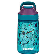 Дитяча пляшка для води Contigo Gizmo Sip Unicorn Eggplant (420 мл), фото 4