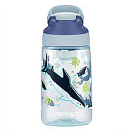 Дитяча пляшка для води Contigo Gizmo Sip Macaroon Sharks (420 мл), фото 3