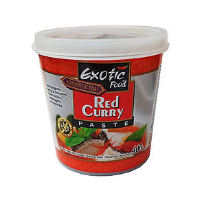 Паста каррі червона 400 гр. Exotic Food Таїланд, фото 1