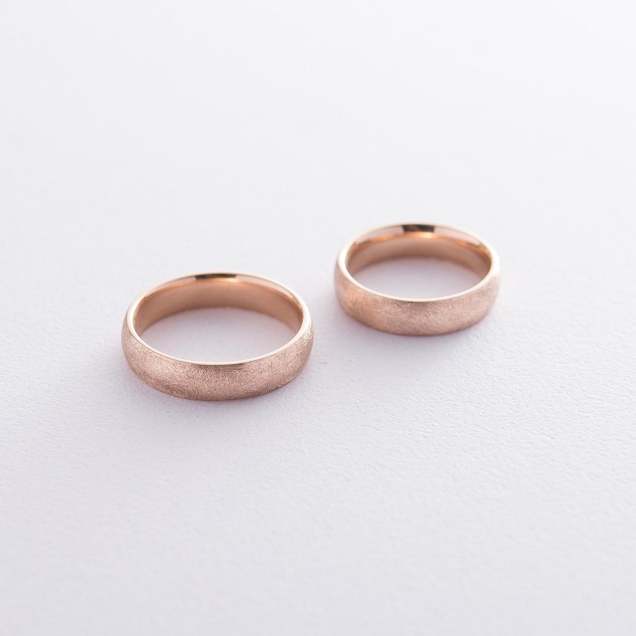 Золоте обручне кільце 5 мм (фантазійне
мат) обр00408 Zipexpert ZIPEXPERT, фото 1