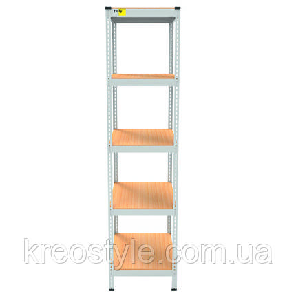 Металевий стелаж MRL-2100 ( 450x450) білий, фото 3