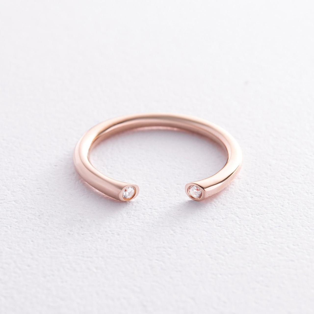 Кільце "Джолін" у червоному золоті (фіаніти)
к07494 Zipexpert ZIPEXPERT, фото 1