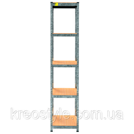 Металевий стелаж MRL-2400 ( 450x300) оцинкований, фото 3