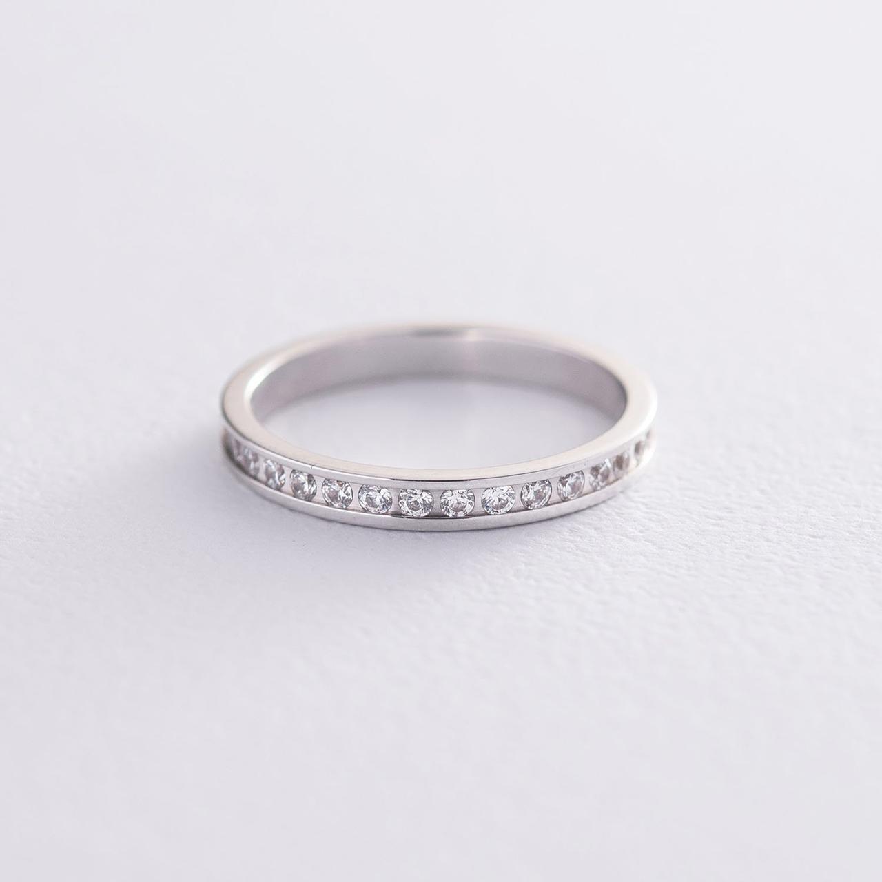 Золоте кільце з фіанітами к02953 Zipexpert ZIPEXPERT, фото 1