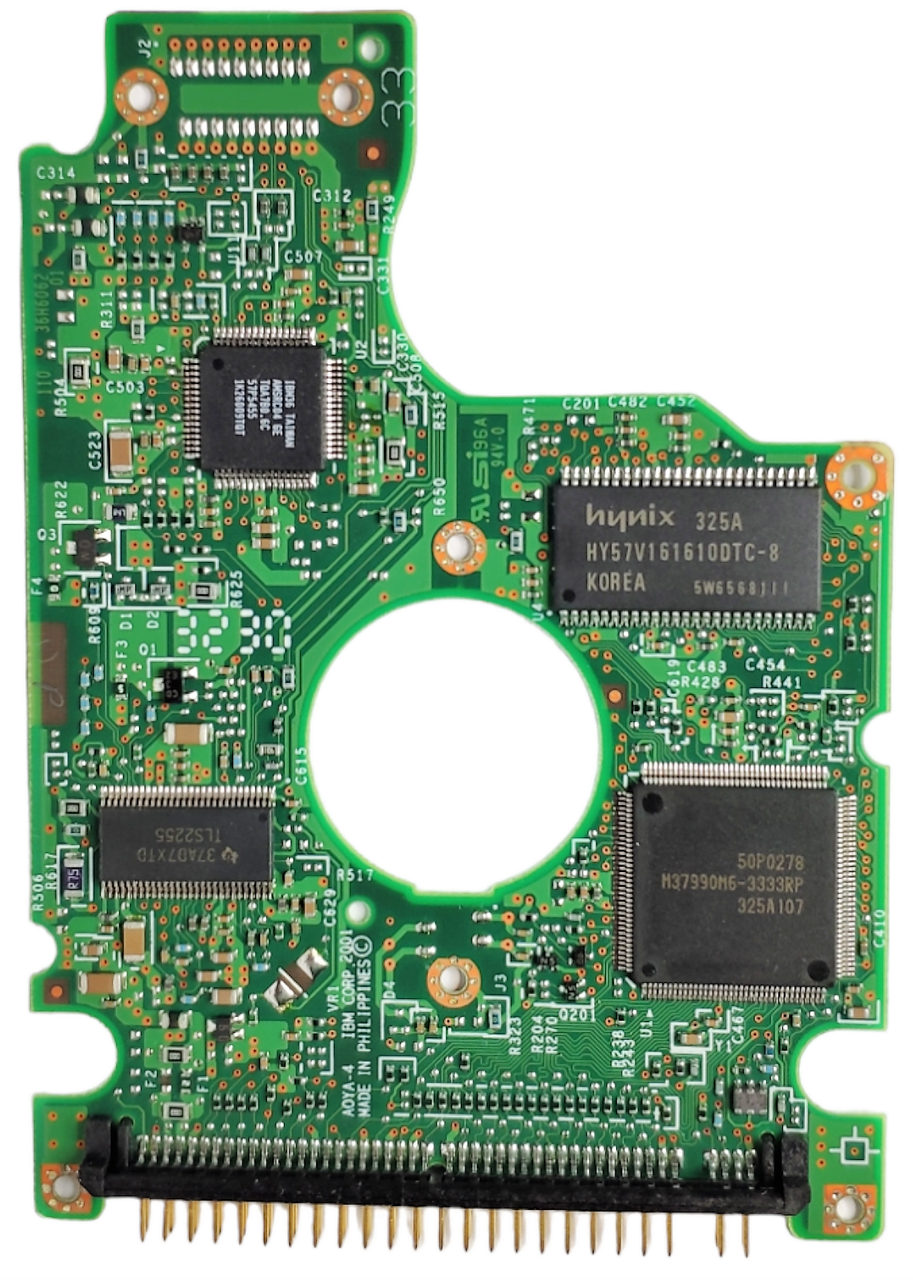 Плата HDD PCB 36H6062 07N9084 Hitachi IC25N010ATCS04 IC25N020ATCS04