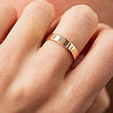 Золоте обручне кільце "Американка"
(можливе гравіювання) обр00002ш4 Zipexpert ZIPEXPERT, фото 4