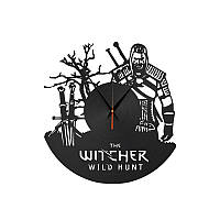 Часы Ведьмак из дерева WoodCraft 35х38