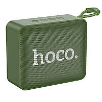 Портативная колонка HOCO BS51 Gold brick sports BT speaker Army Green