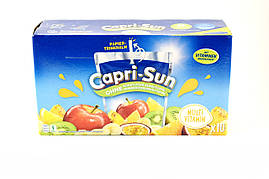 Сік мультифруктовий із трубочкою Capri-Sun Multi vitamin (коробка 10шт*200ml) (Німеччина)