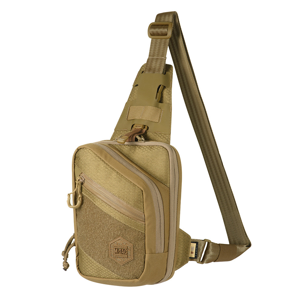 Сумка с липучкой M-Tac Sling Pistol Bag Elite Hex Coyote 51403005