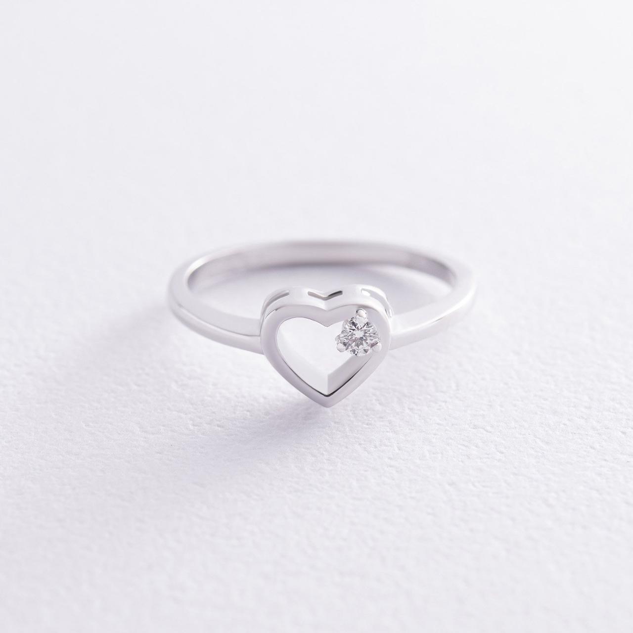 Золоте кільце "Сердечко" з діамантом
кб0502z Zipexpert ZIPEXPERT, фото 1