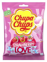 Chupa Chups Strawberry Love 10шт 120g