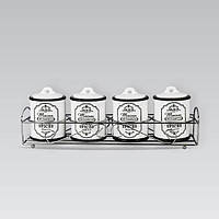 Набори банок для спецій на підставці