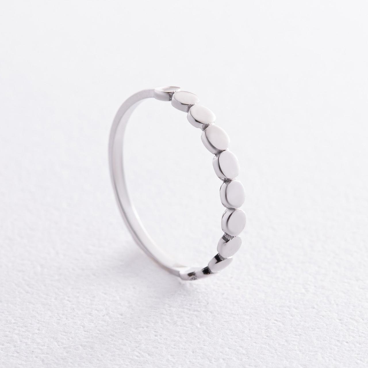 Кільце "Клер" в білому золоті к07483 Zipexpert ZIPEXPERT, фото 1